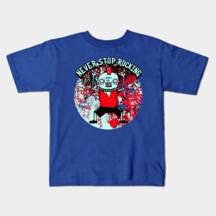 Never Stop Rocking Kids T-Shirt